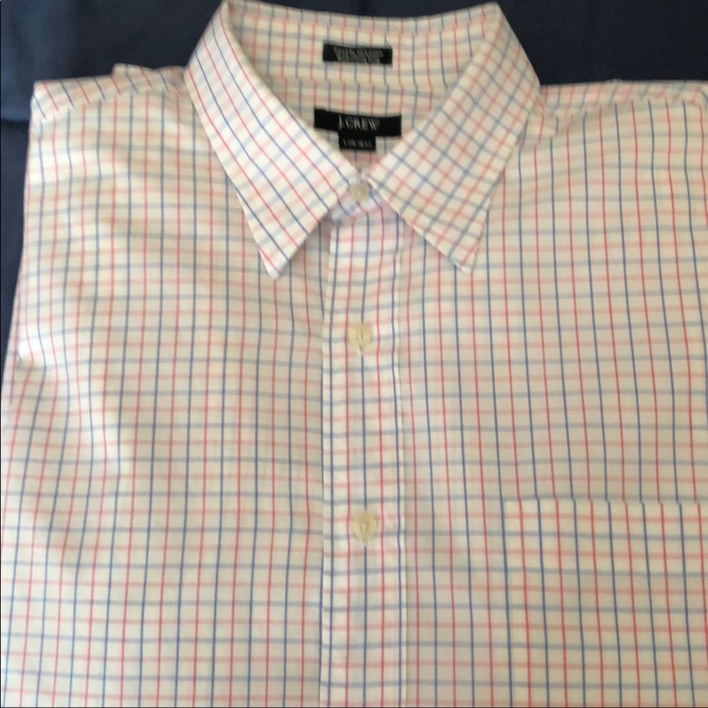 J Crew Men’s Dress Shirt size Large 16-16 1/2